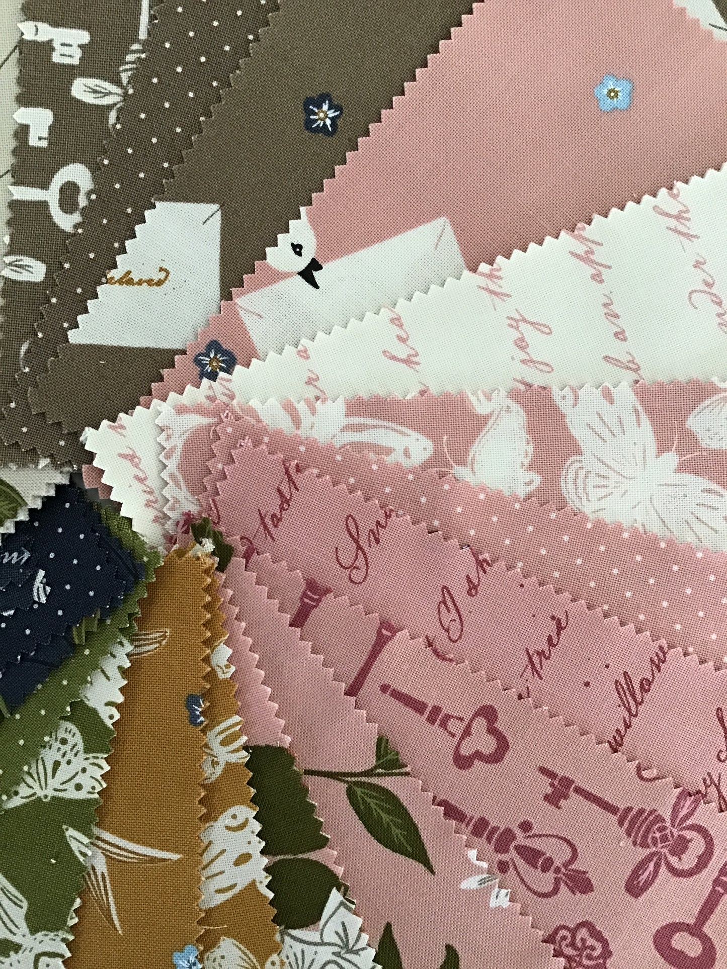 Enchantment Charm Pack by Sweetfire Road Design Co & Moda Fabrics