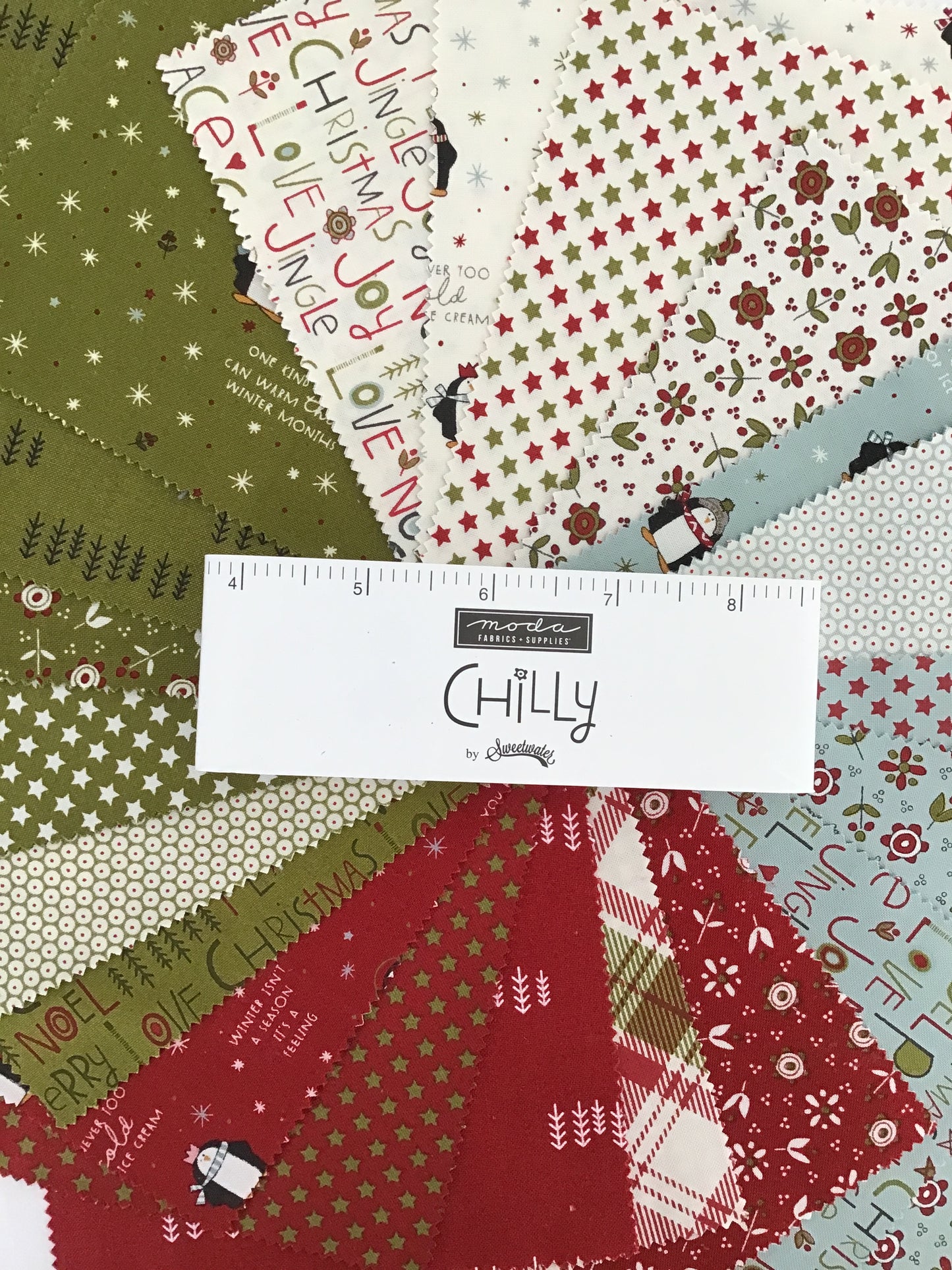 Chilly Charm Pack by Sweetwater for Moda Fabbrics