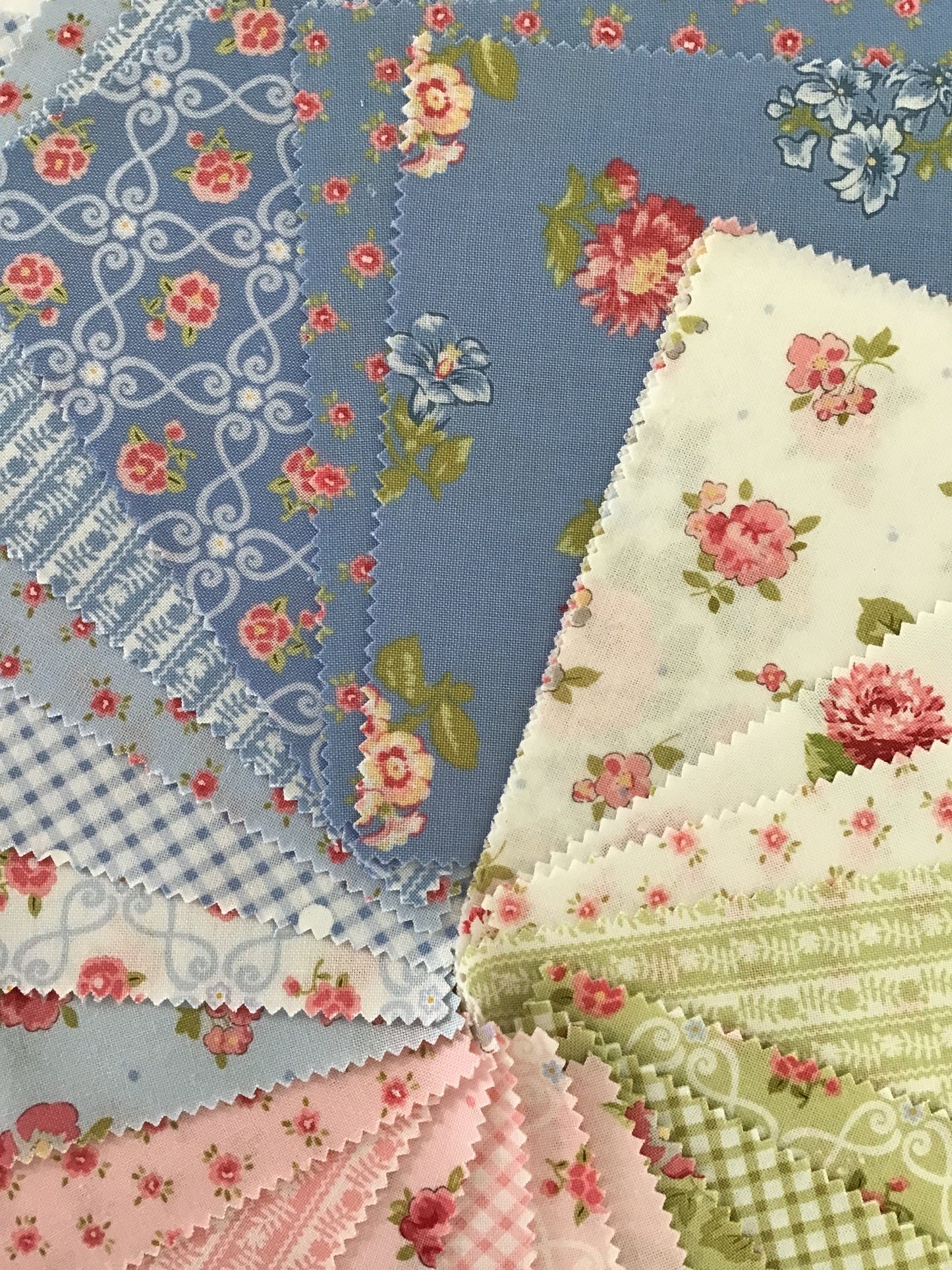 Memory Lane Charm Pack by Brenda Riddle for Moda Fabrics