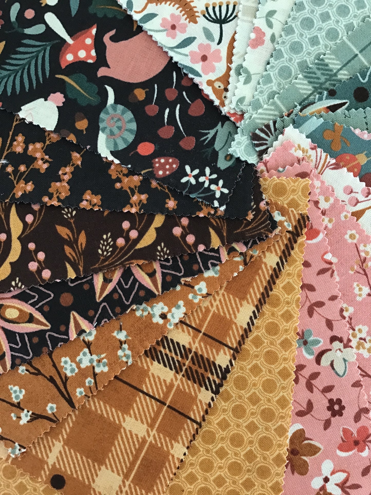 Acorn Hollow Charm Pack by BasicGrey for Moda Fabrics
