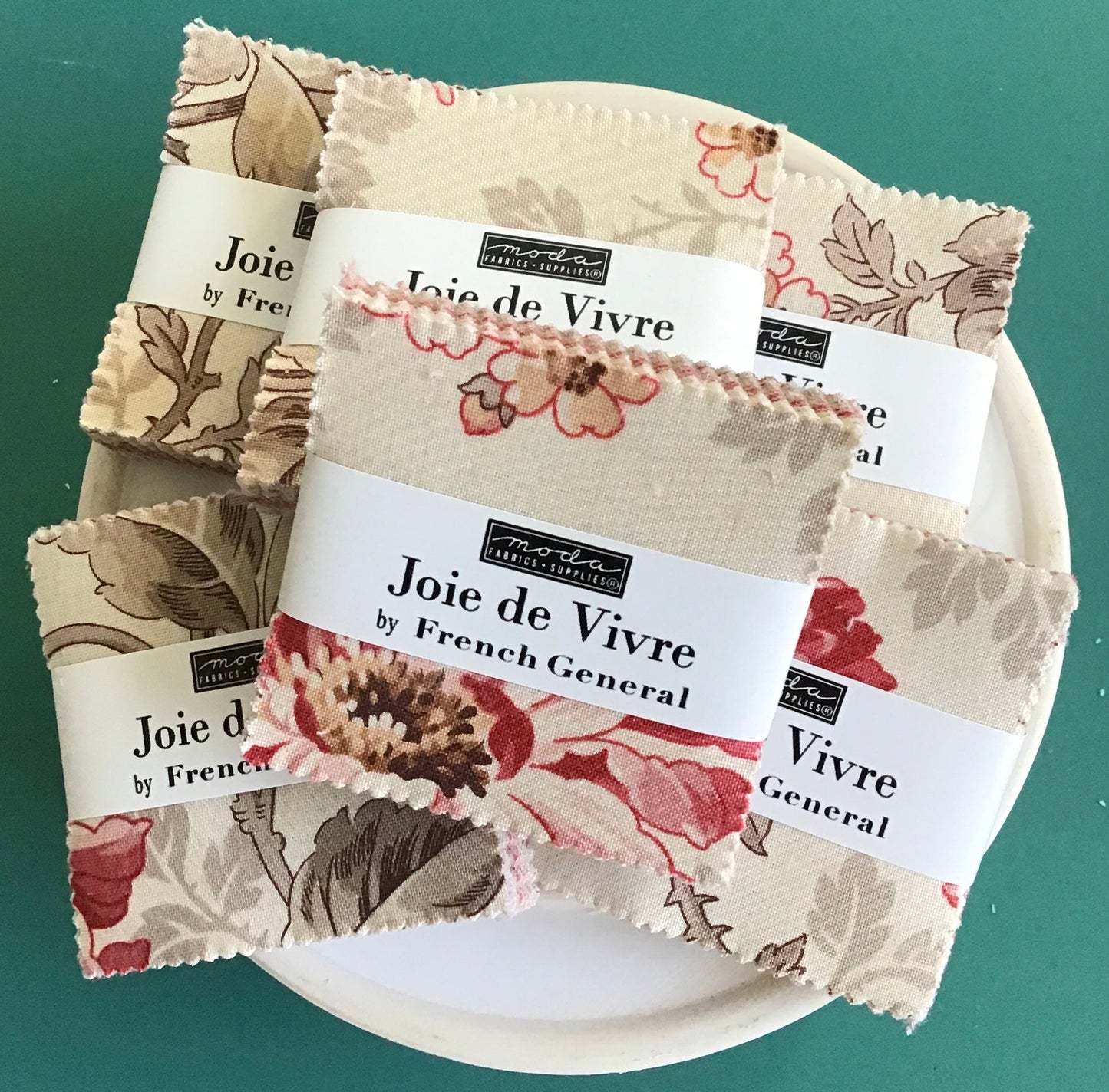 Joie de Vivre Mini Charm Pack by French General for Moda Fabrics