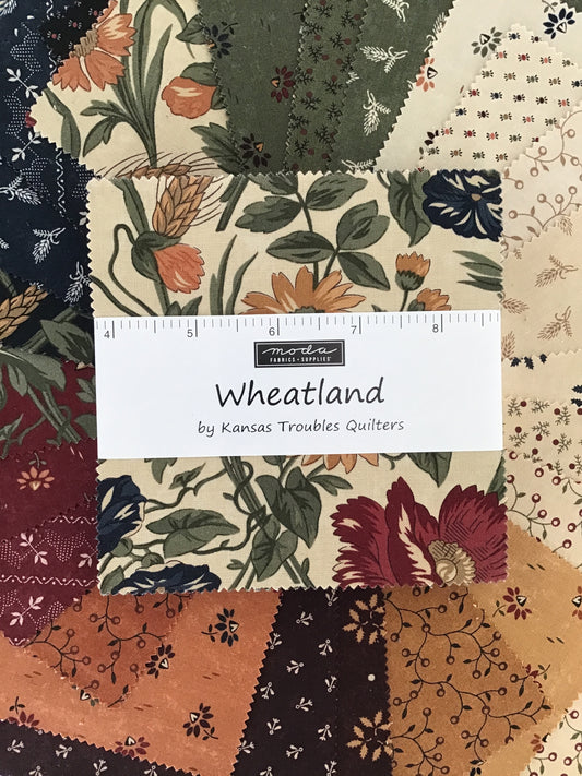 Wheatland Charm Pack by Kansas Troubles Quilters for Moda Fabrics