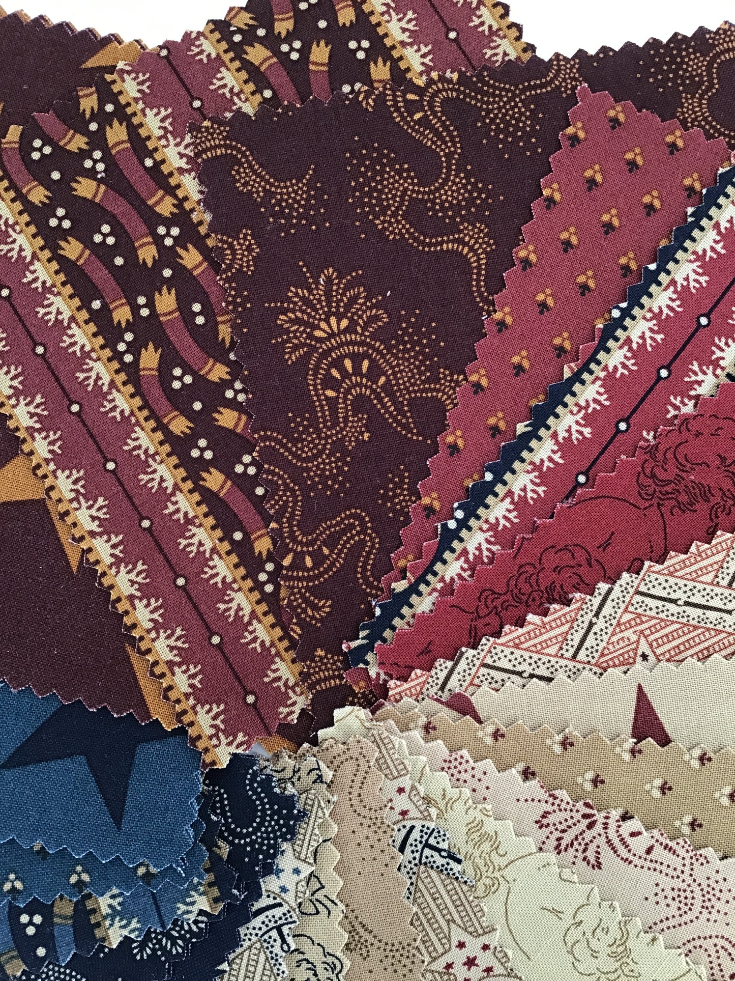 Fredericksburg Revisited Jelly Roll by Jo Morton for Andover Fabrics