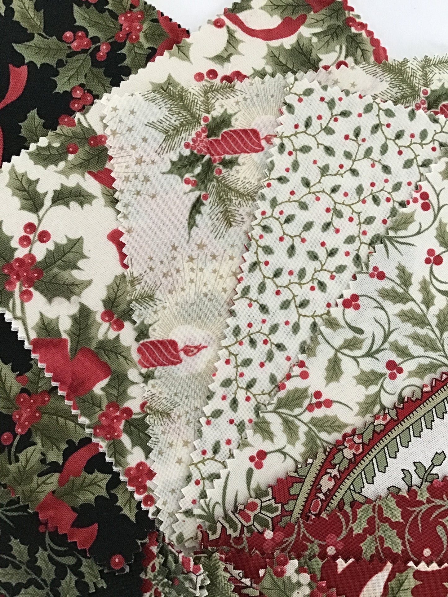 Candlelight Christmas Charm Pack by 3 Sisters for Moda Fabrics