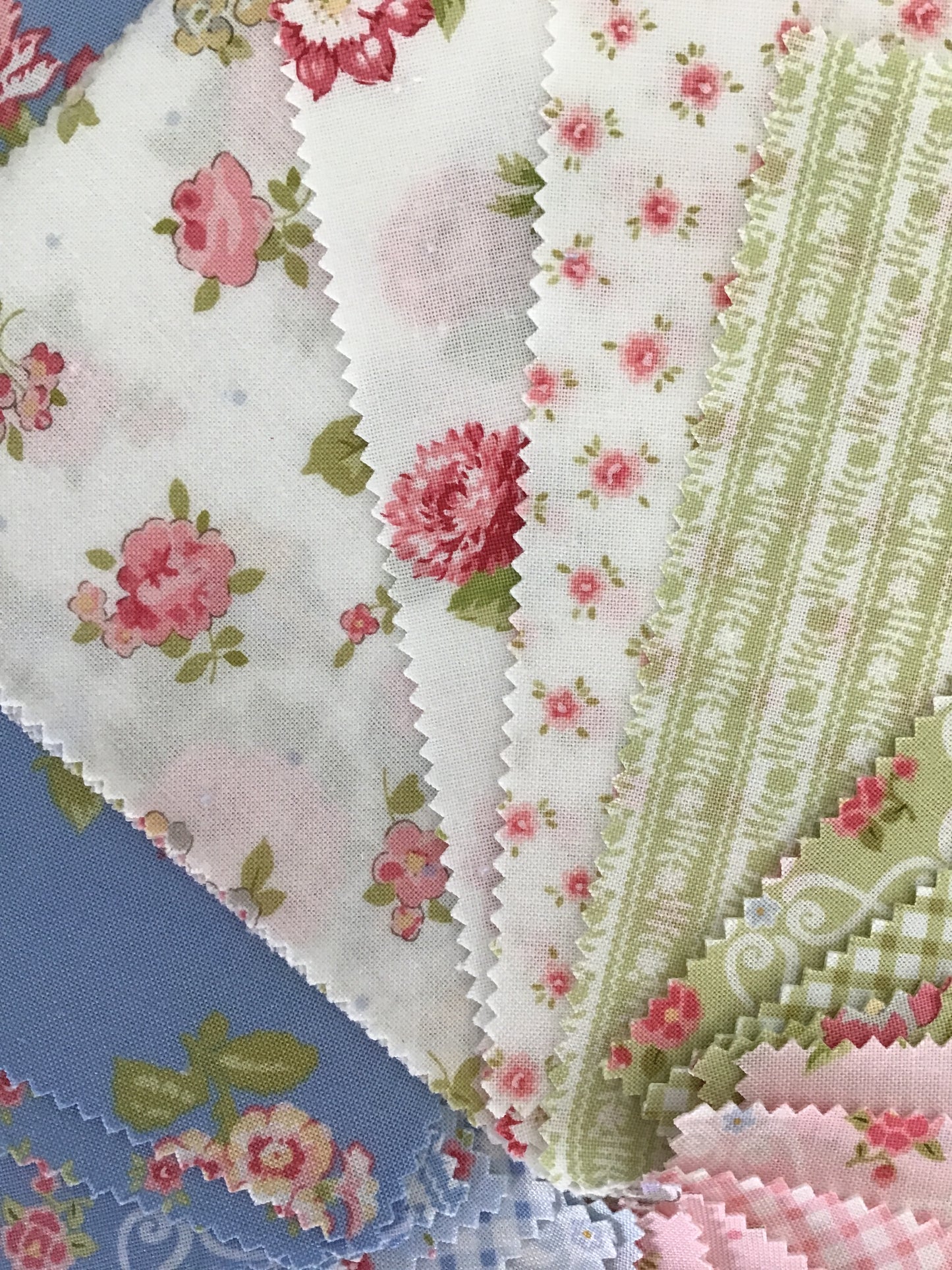 Memory Lane Charm Pack by Brenda Riddle for Moda Fabrics