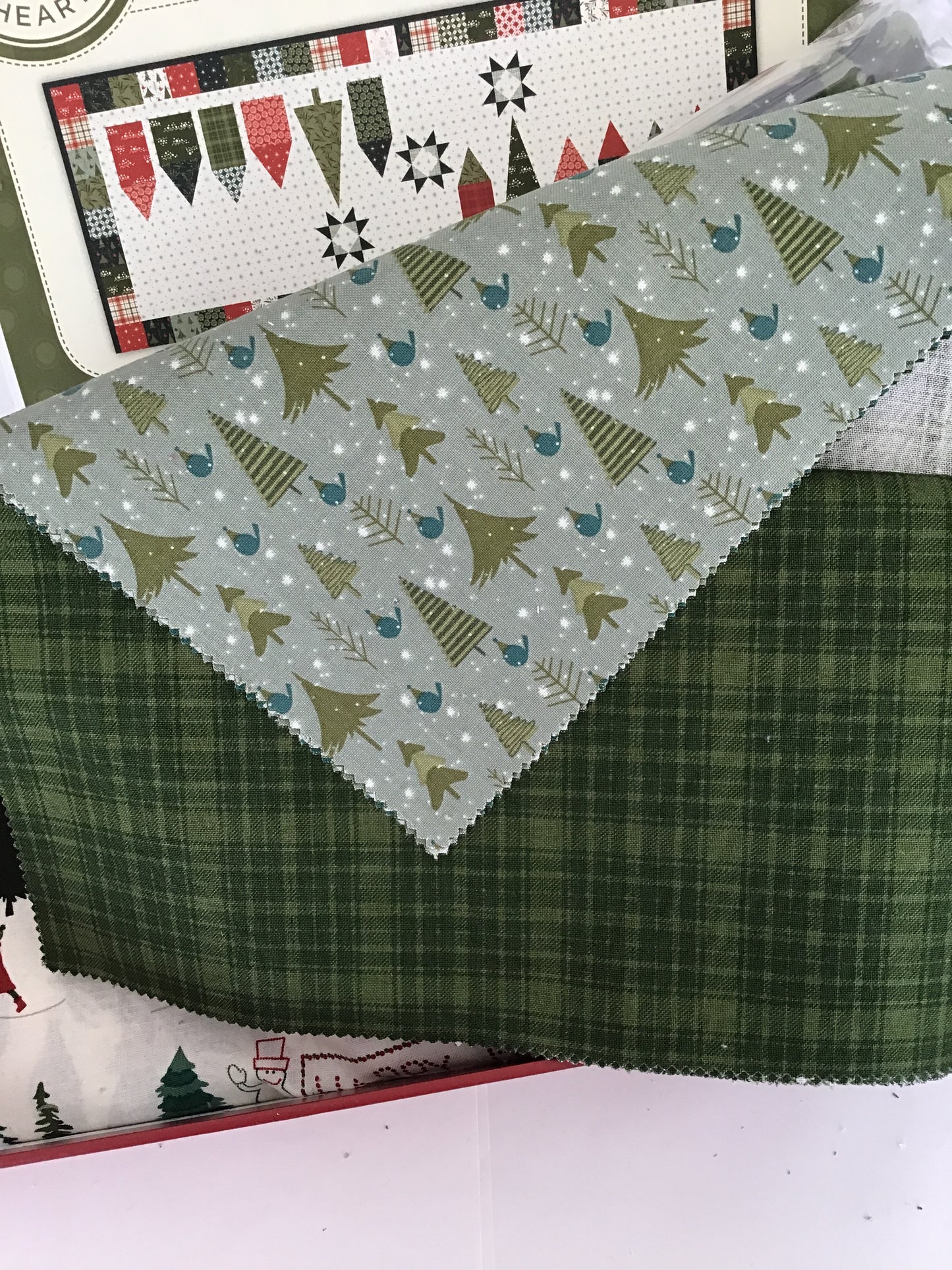 Winter Village Table Runner Quilt Kit by Sandy Gervais from Pieces from My Heart