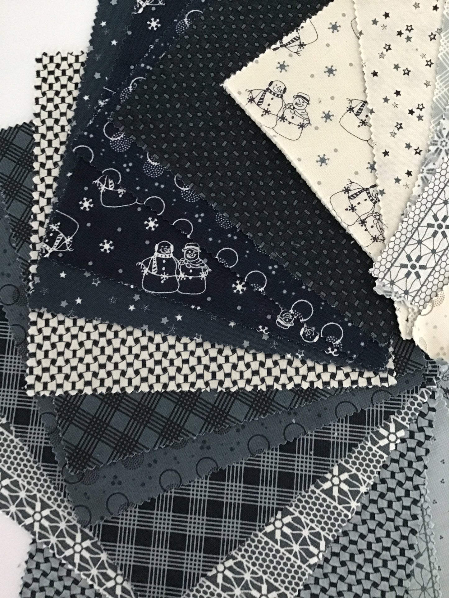 Snowman Gatherings IV Layer Cake by Primitive Gatherings for Moda Fabrics