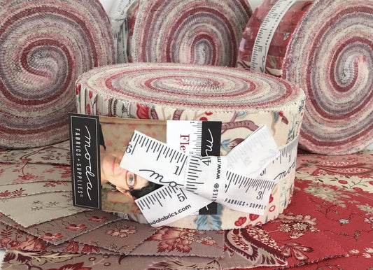 Fleur de Paris Jelly Roll by French General for Moda Fabrics