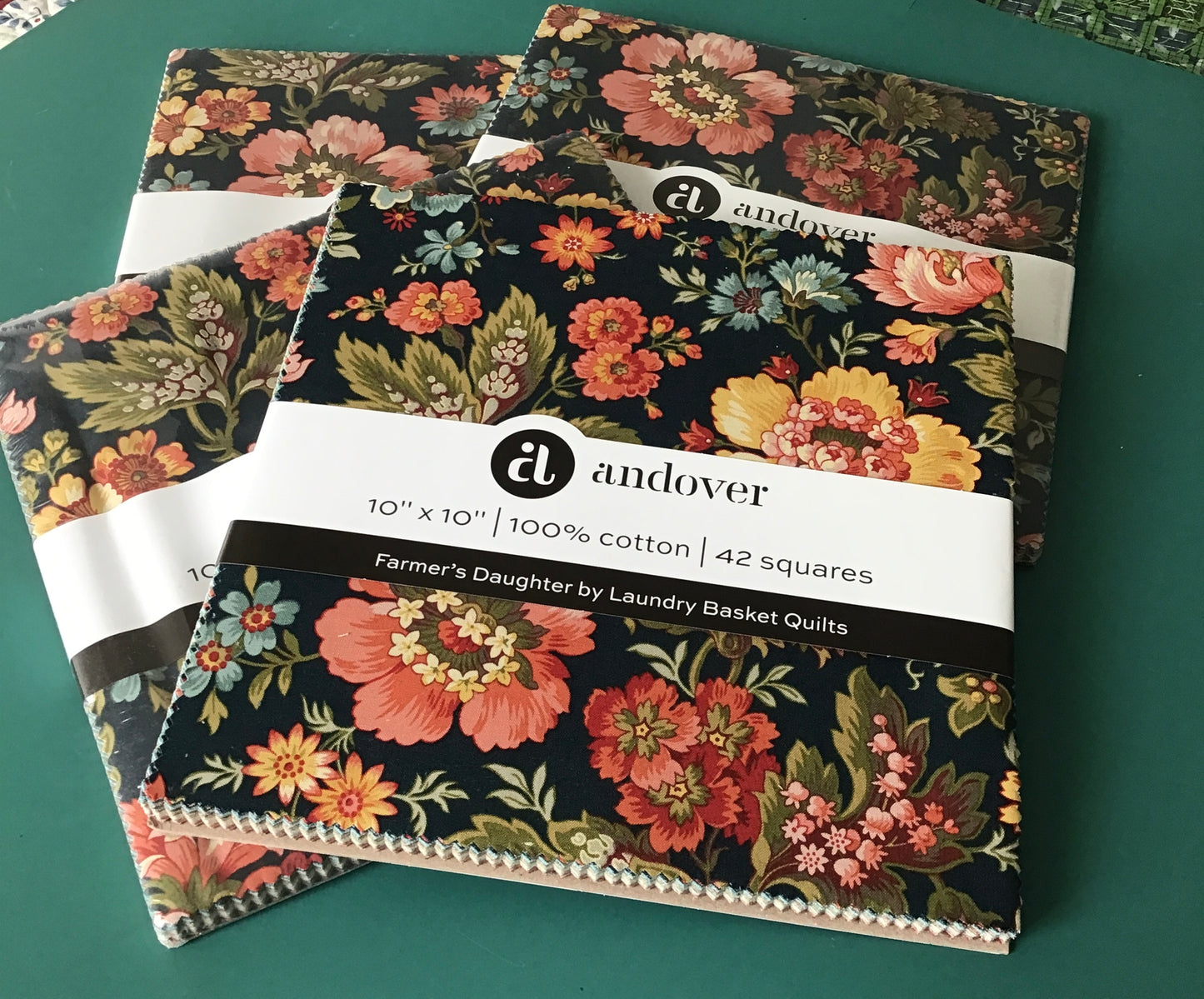 Farmer's Daughter Layer Cake by Laundry Basket Quilts for Andover