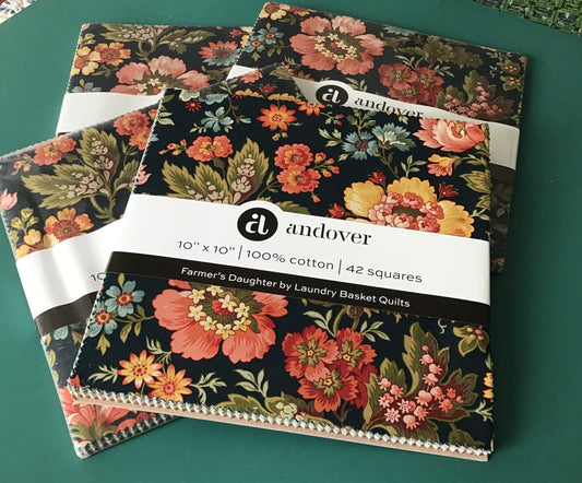 Farmer's Daughter Layer Cake by Laundry Basket Quilts for Andover