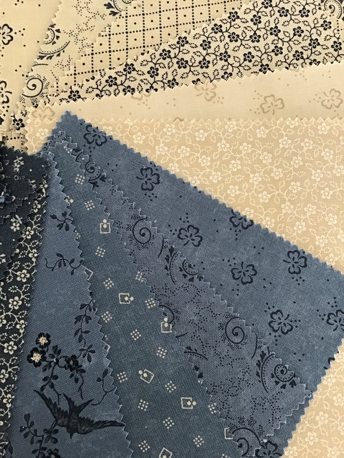 Bluebird's Nest Jelly Roll by Kansas Troubles Quilters for Moda Fabrics