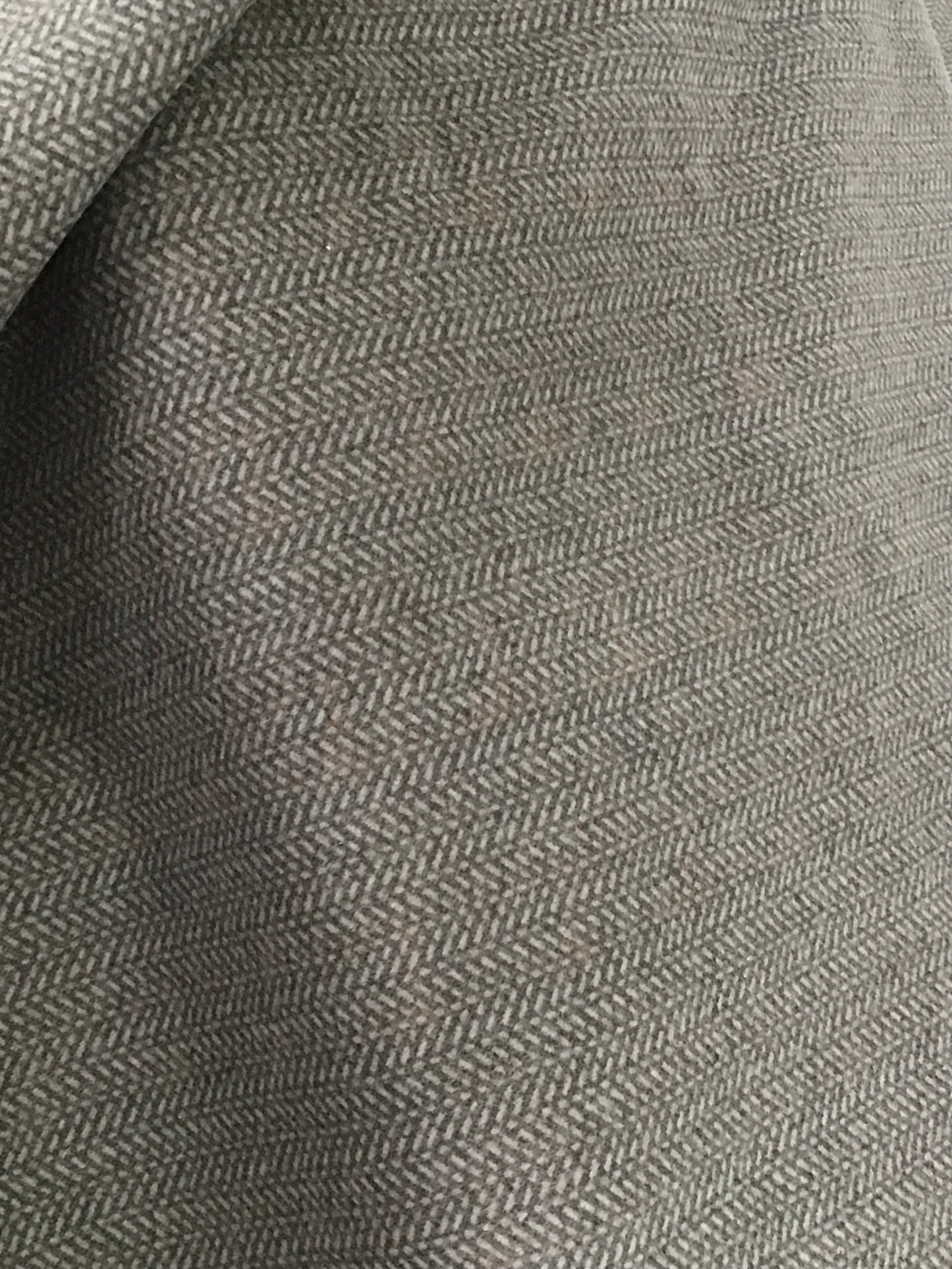 Prairie Gatherings Flannel by Primitive Gatherings for Moda, Brown Herringbone Stripe sold by the Yard, Cut in One Continuous Cut 49318 15F