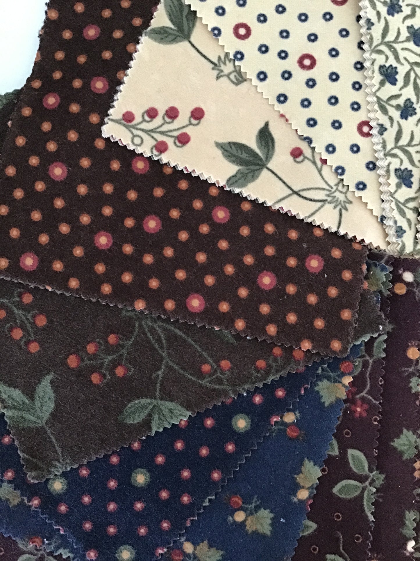 Flannel Season Fat Quarter Bundle by Kansas Troubles Quilters (40) Fat Quarters