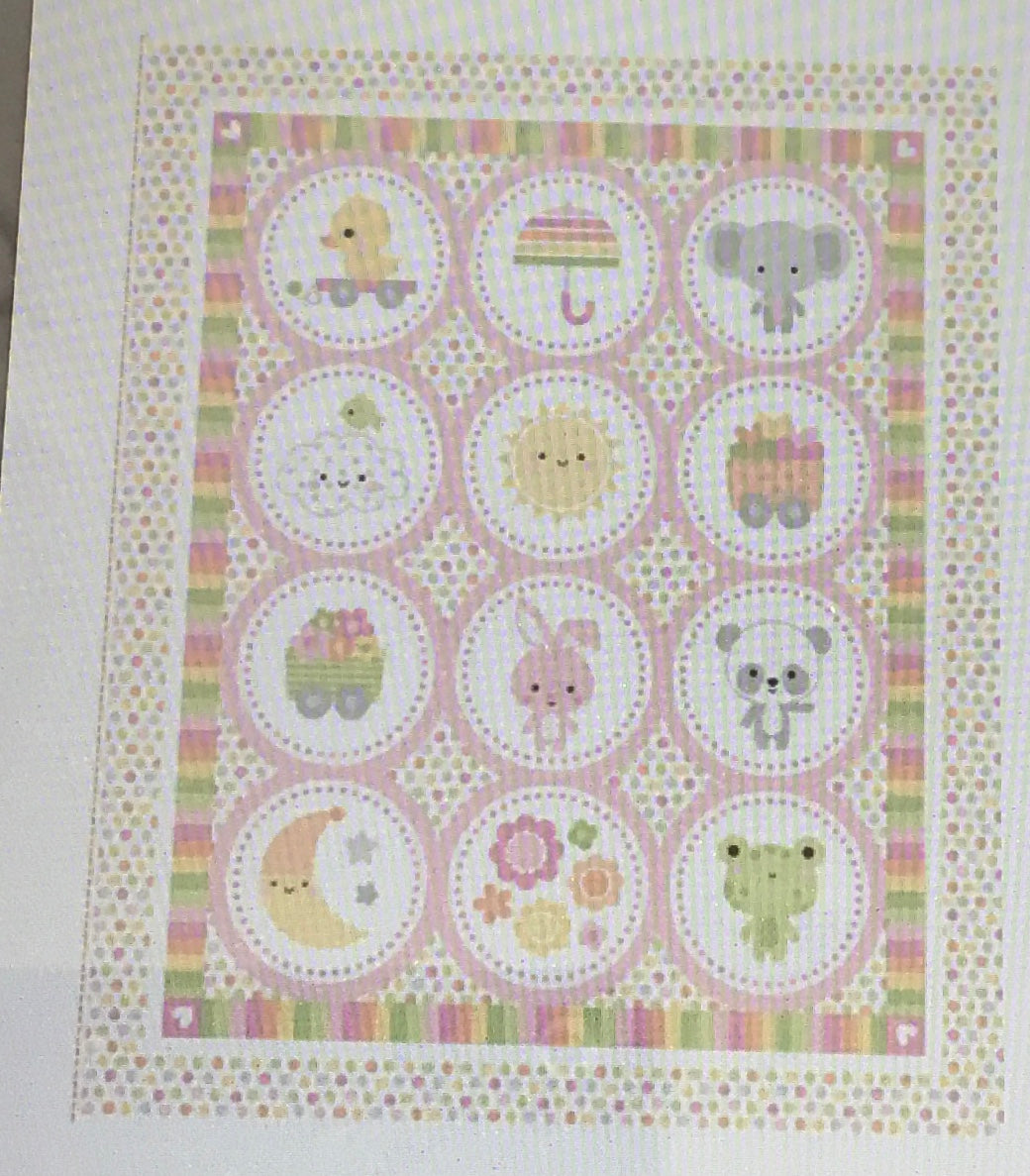 Bundle of Joy Panel Quilt Boxed Kit by Riley Blake Designs