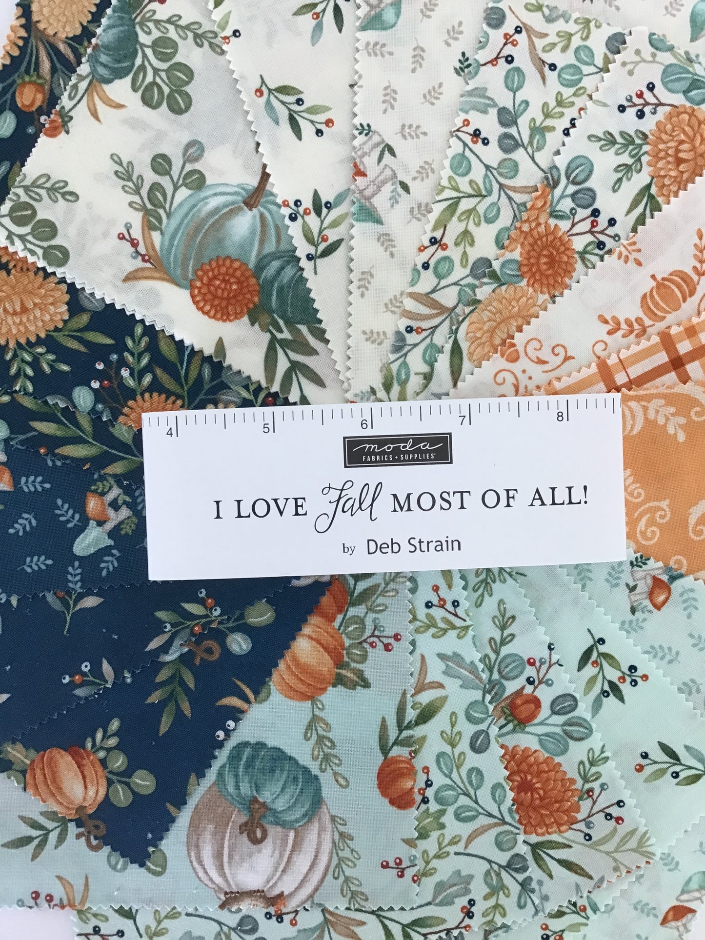 I Love Fall Most of All Charm Pack by Deb Strain for Moda Fabrics