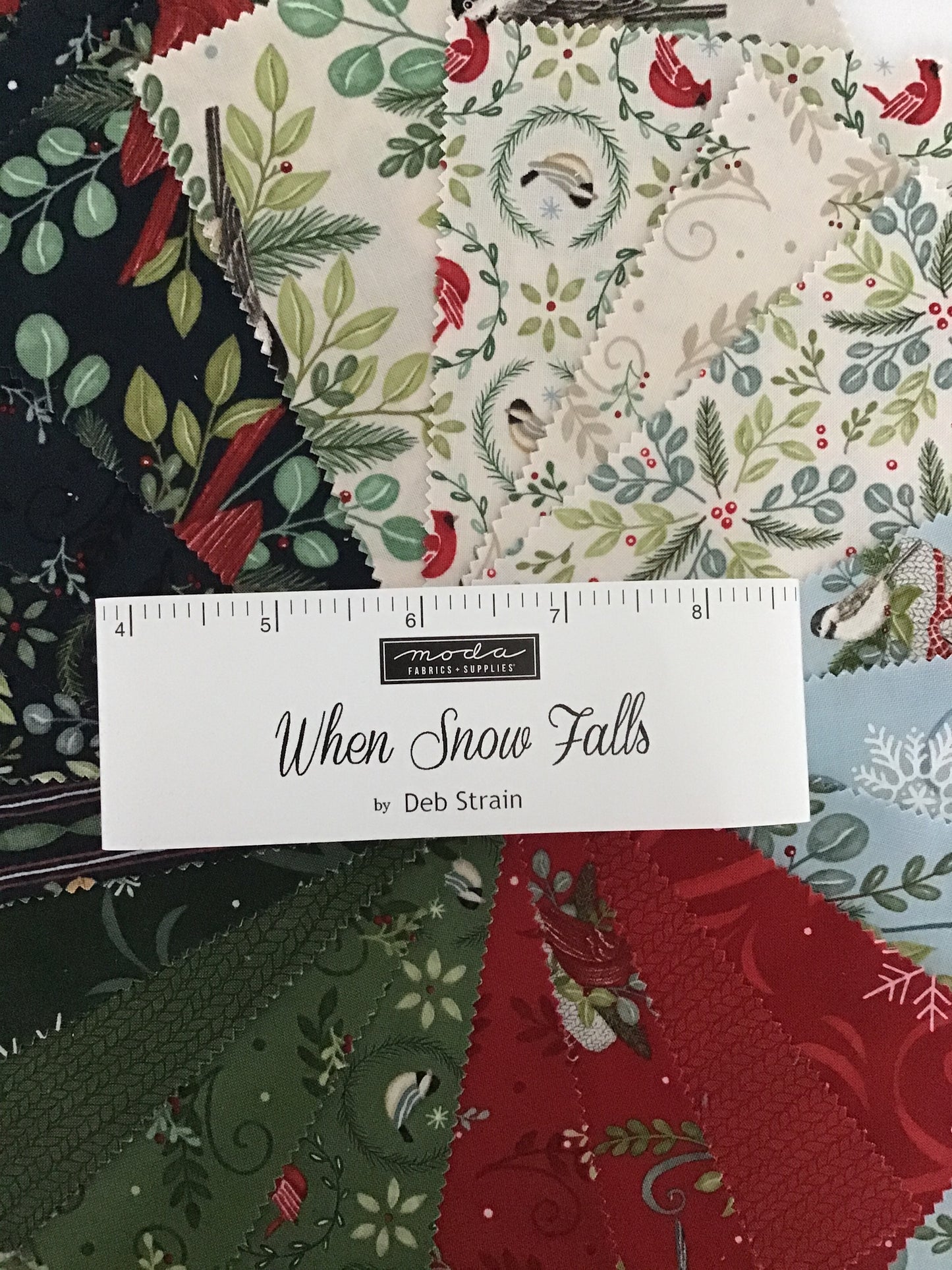 When Snow Falls Charm Pack by Deb Strain for Moda Fabrics