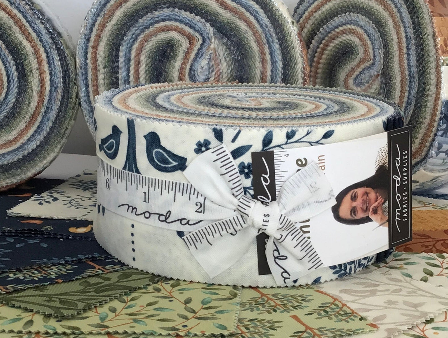 Family Tree Jelly Roll by Deb Strain for Moda Fabrics