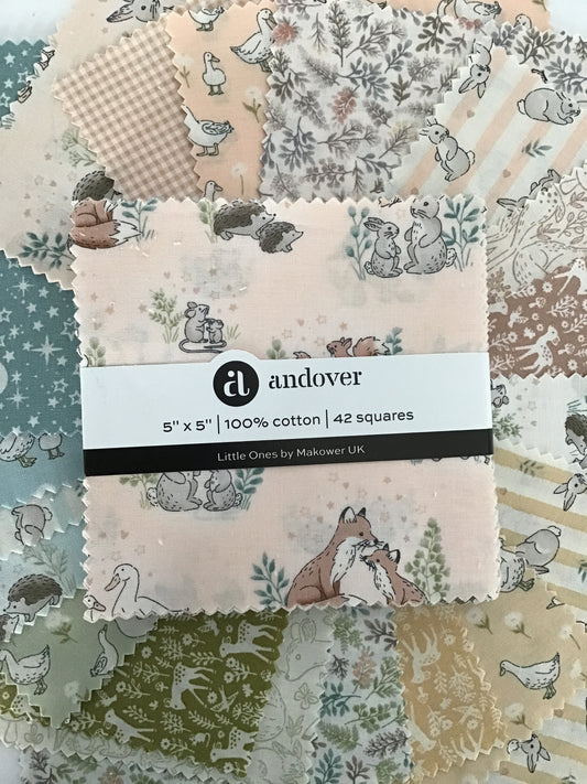 Little Ones Charm Pack by Andover Fabrics