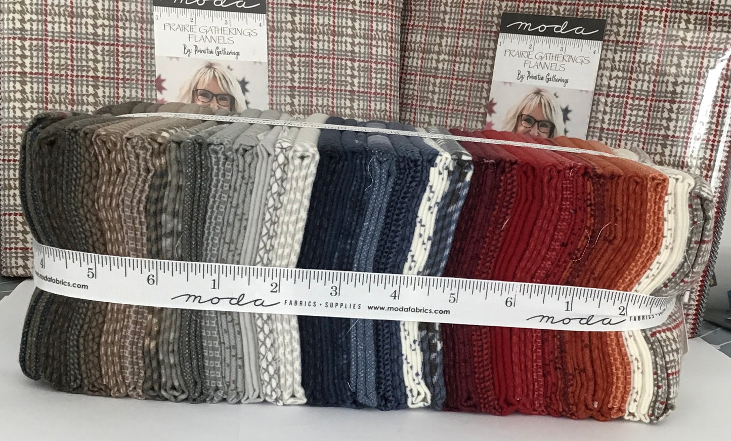 Prairie Gatherings Flannel Fat Quarter Bundle, (36) 18" x 22" Fat Quarters