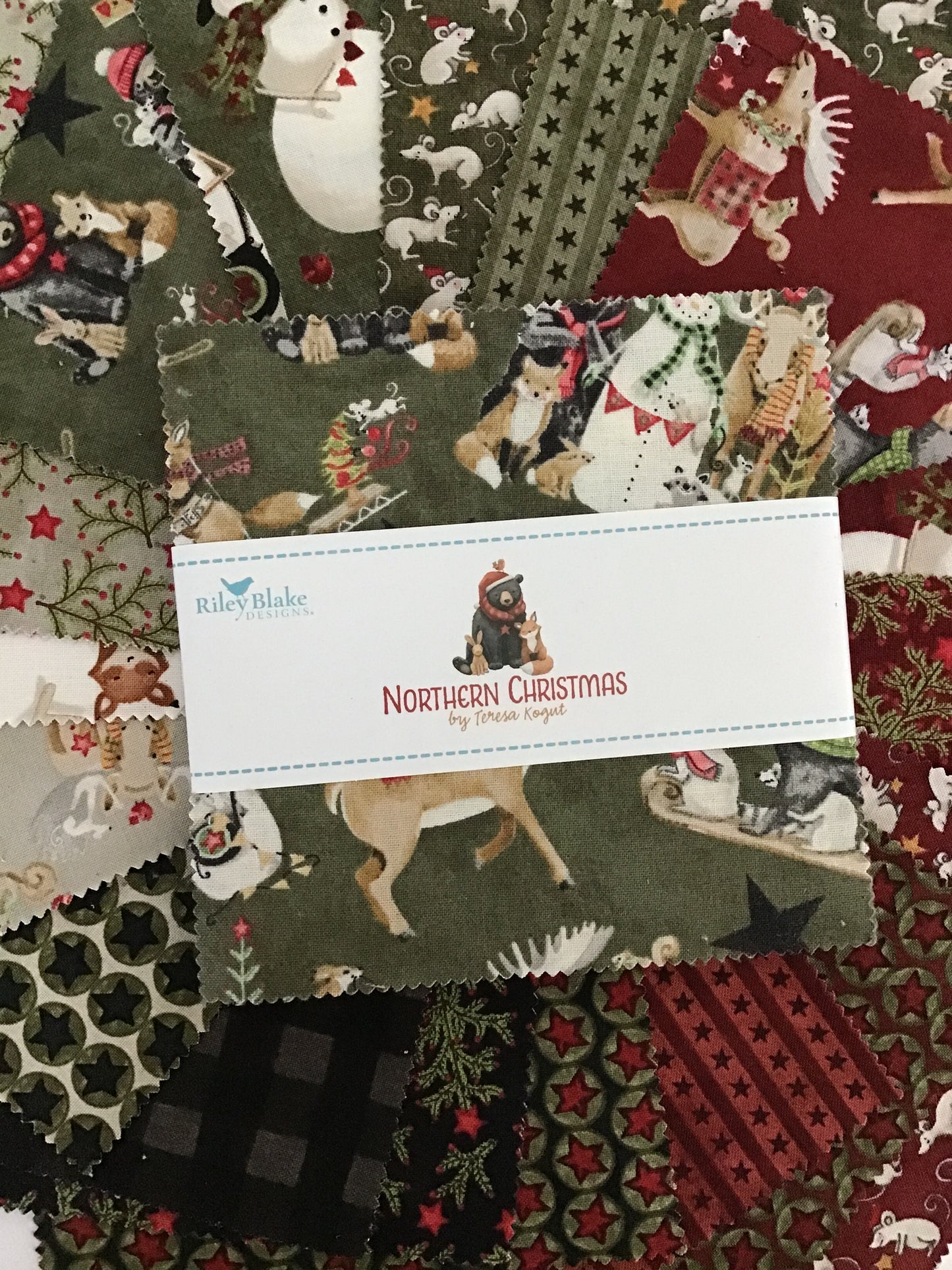 Northern Christmas Charm Pack by Riley Blake Designs
