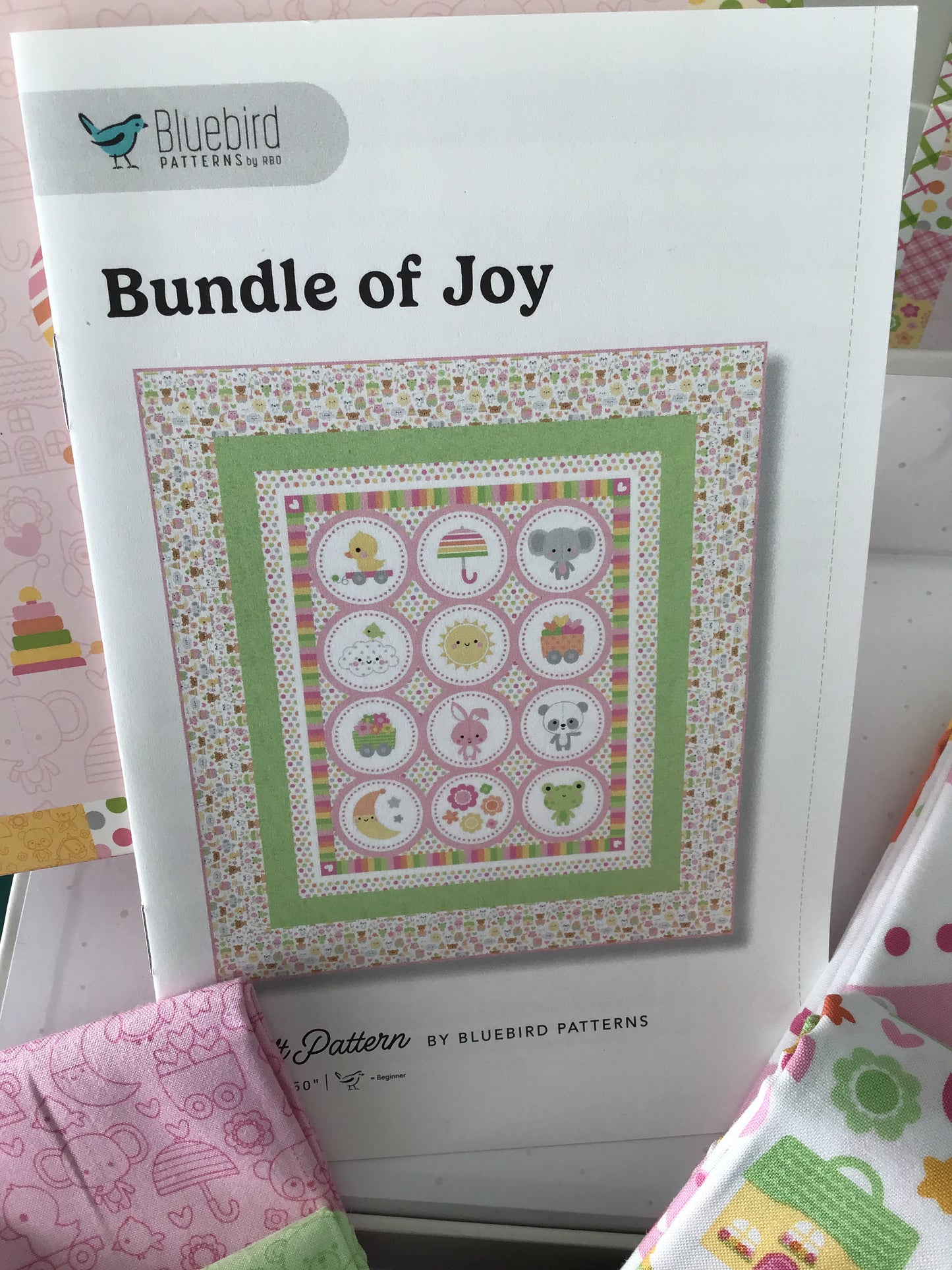 Bundle of Joy Panel Quilt Boxed Kit by Riley Blake Designs