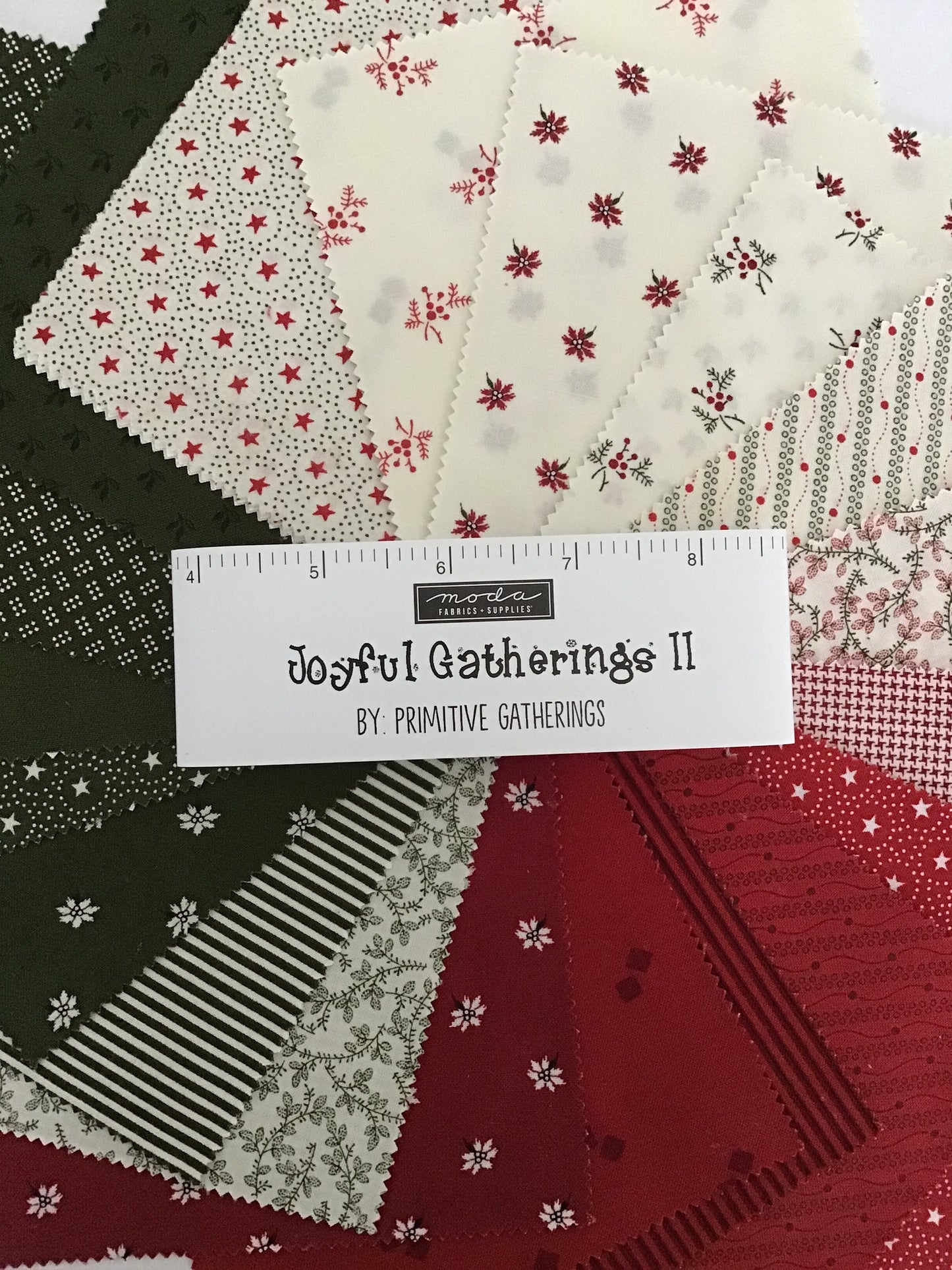 Joyful Gatherings II Charm Pack by Primitive Gatherings for Moda Fabrics