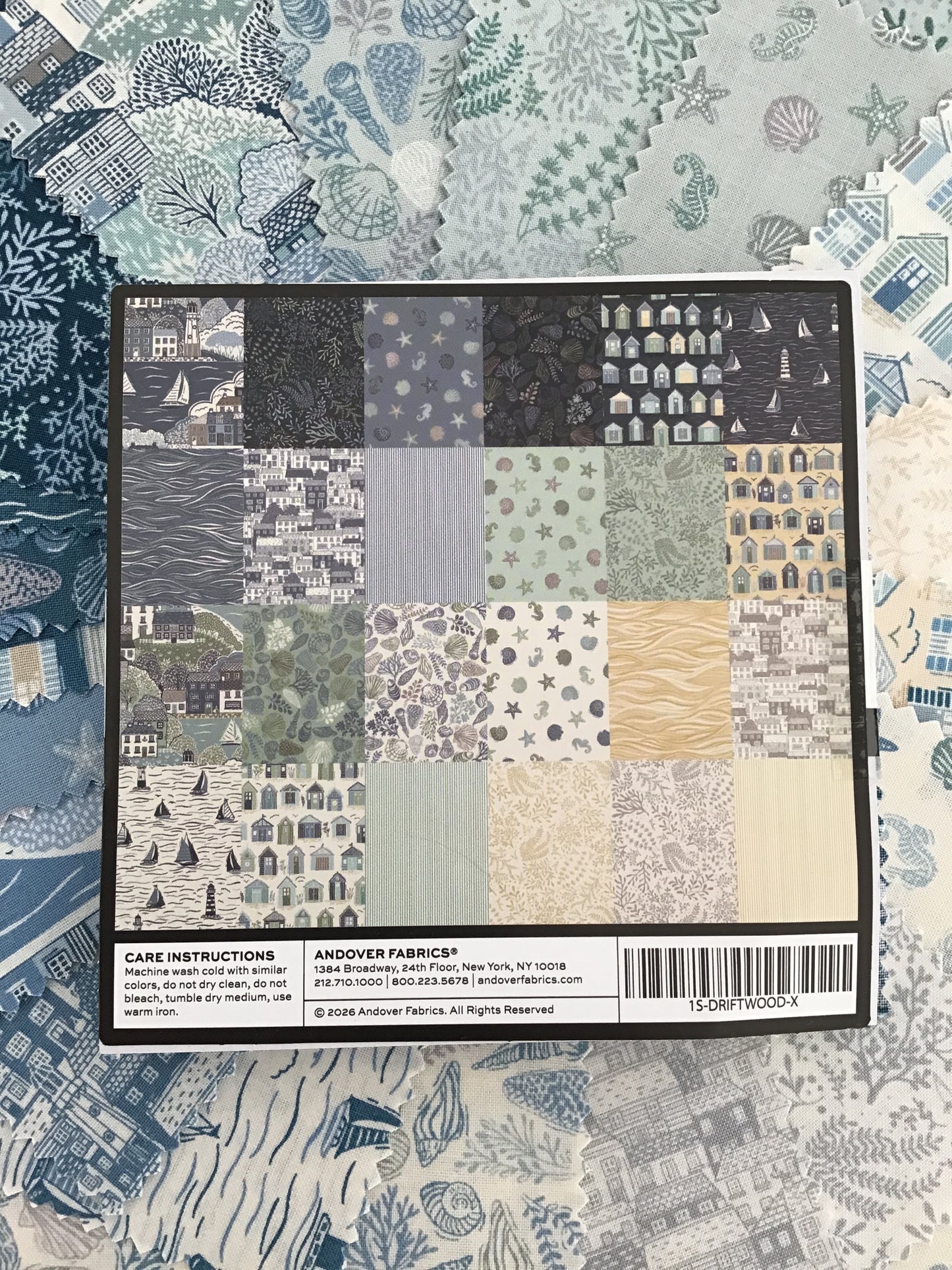 Driftwood Charm Pack by Makower UK for Andover Fabrics