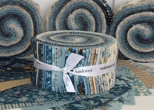 Beach House Jelly Roll by Edyta Sitar of Laundry Basket Quilts for Andover Fabrics