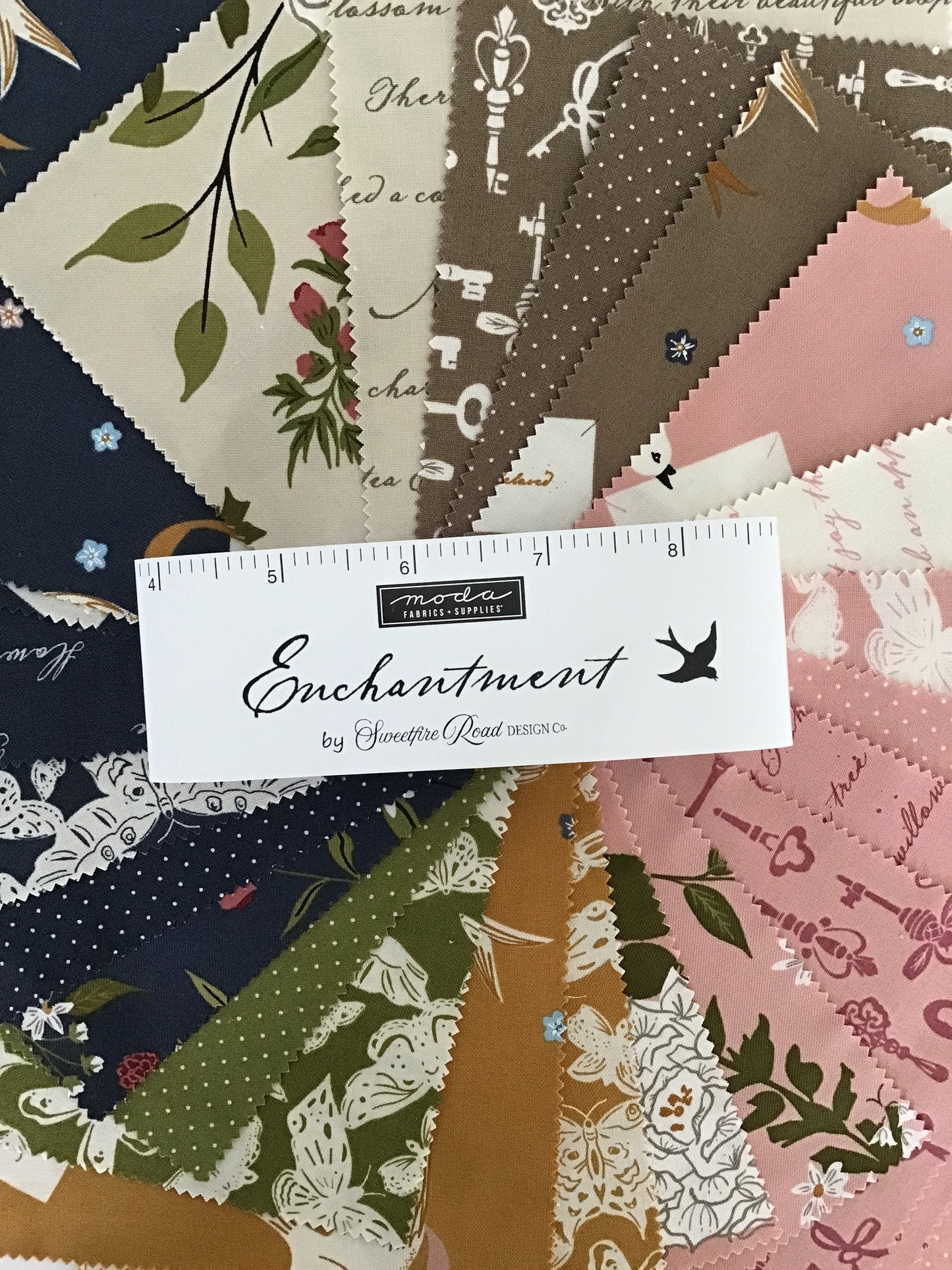 Enchantment Charm Pack by Sweetfire Road Design Co & Moda Fabrics