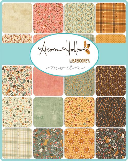 Acorn Hollow Charm Pack by BasicGrey for Moda Fabrics