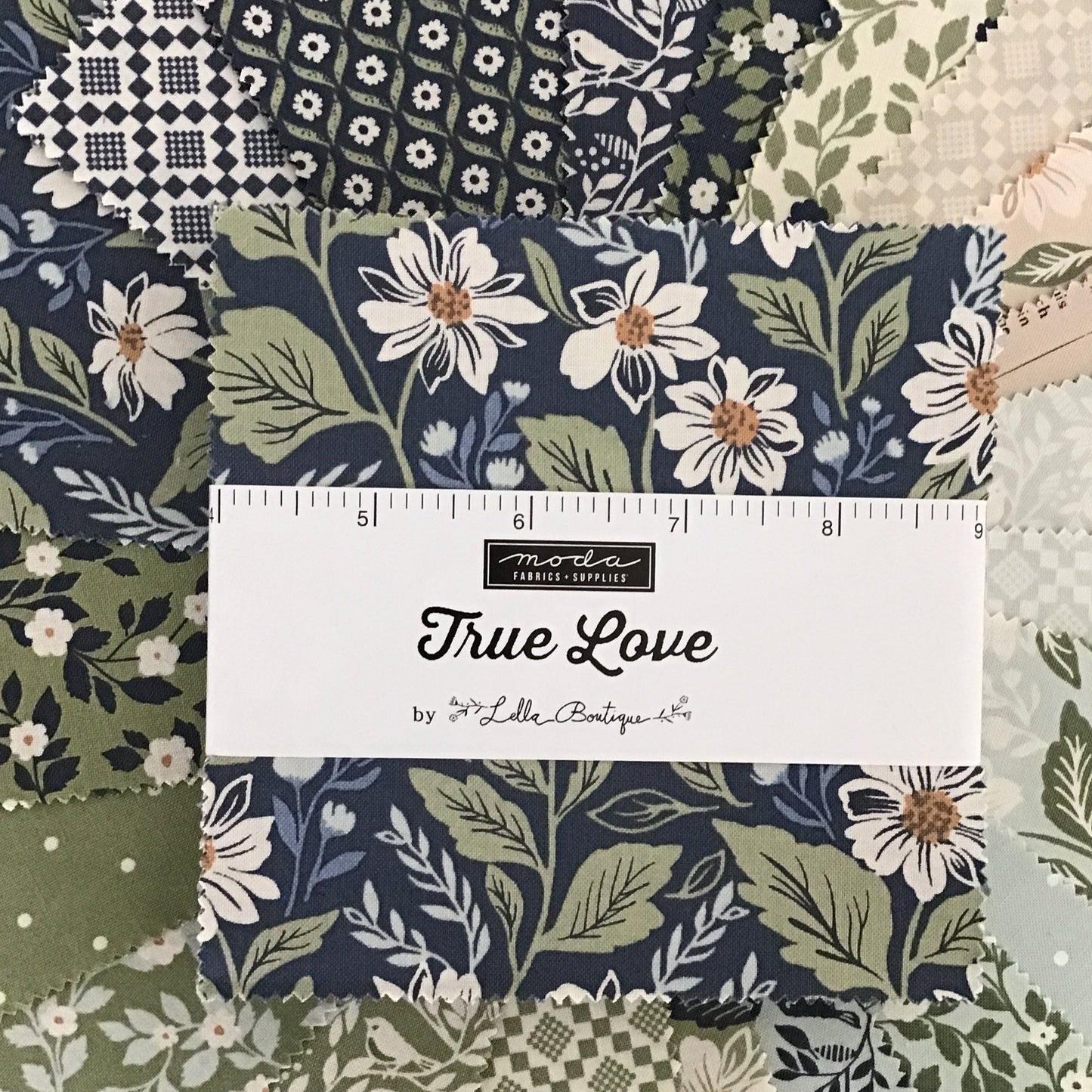 True Love Charm Pack by Lella Boutique for Moda Fabrics