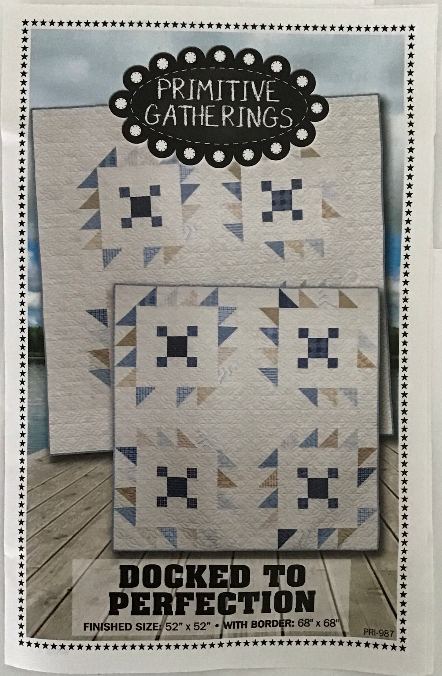 Primitive Gatherings - Dock to Perfection Quilt Kit