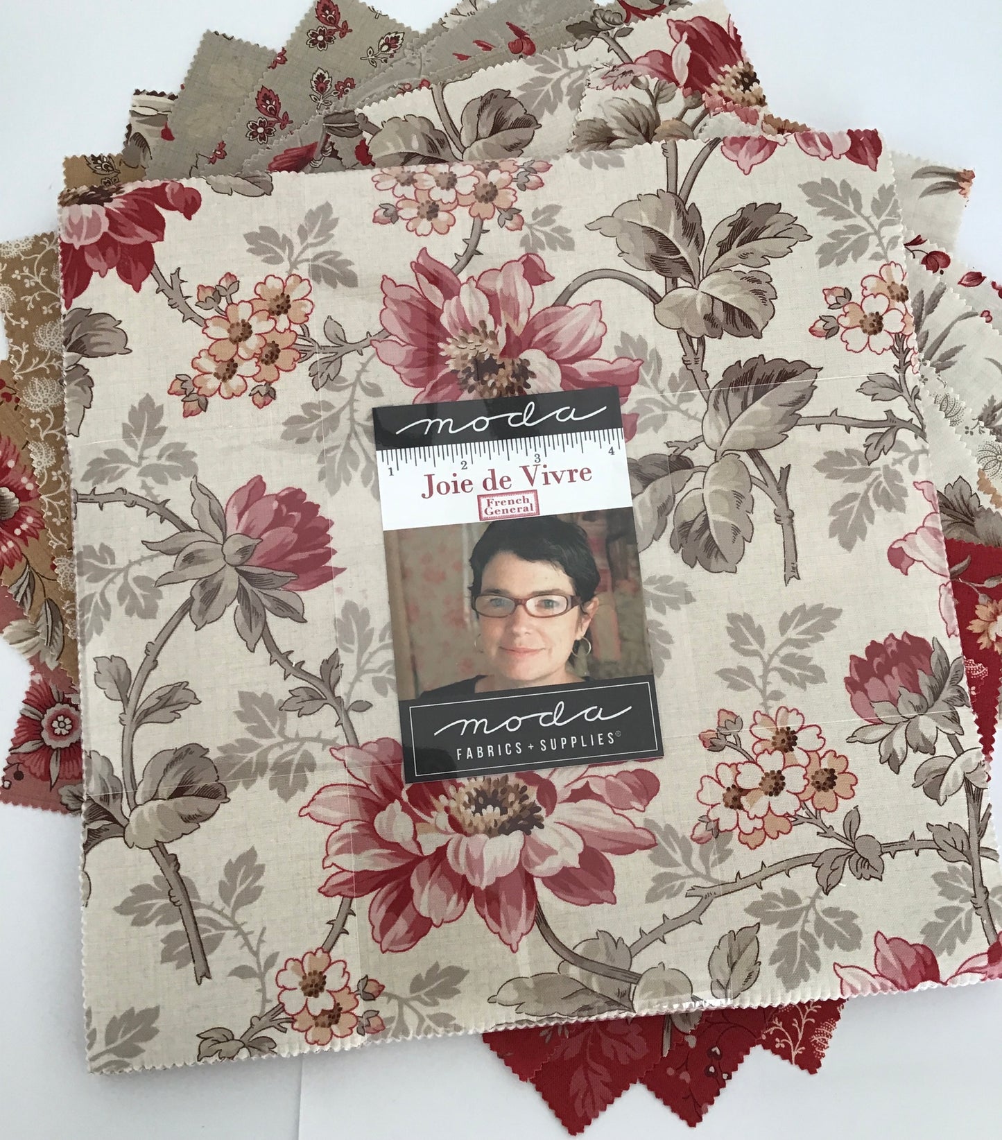 Joie de Vivre Layer Cake by French General for Moda Fabrics