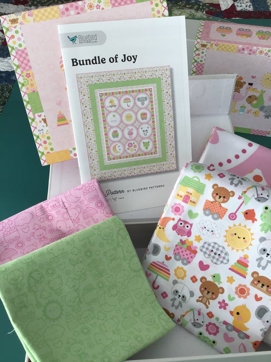 Bundle of Joy Panel Quilt Boxed Kit by Riley Blake Designs