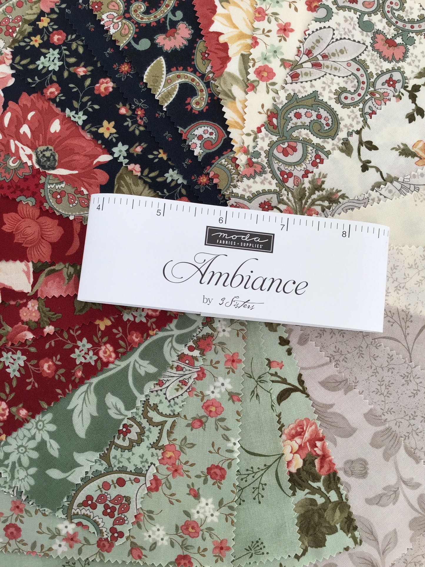 Ambiance Jelly Roll by 3 Sisters for Moda Fabrics