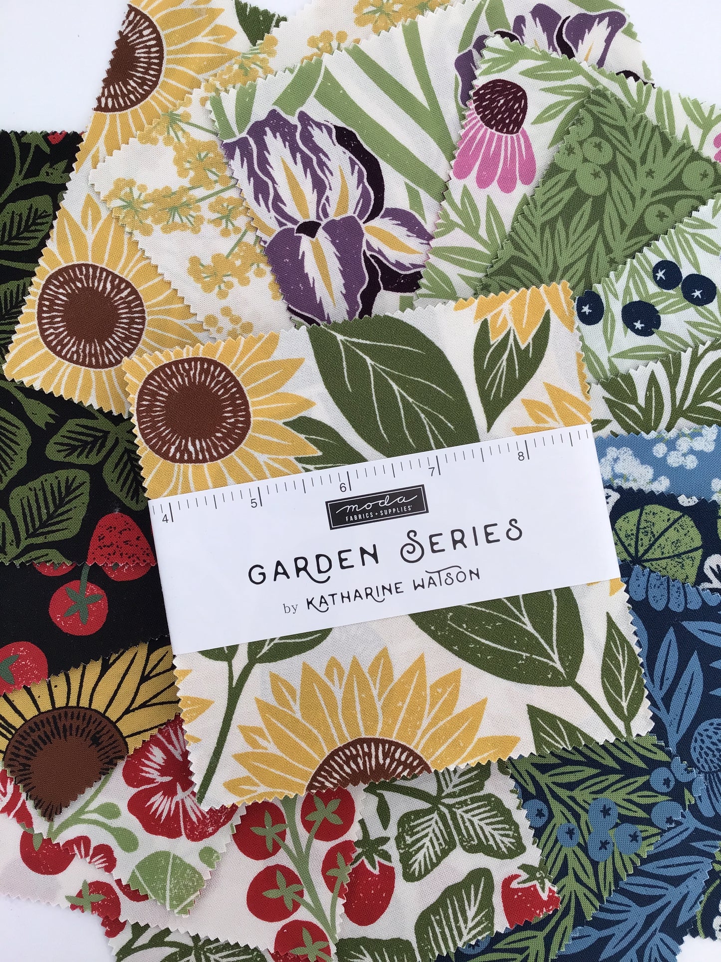 Garden Series Charm Pack by Katharine Watson for Moda Fabrics