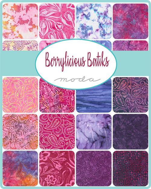 Berrylicious Batiks Charm Pack by Moda Fabrics