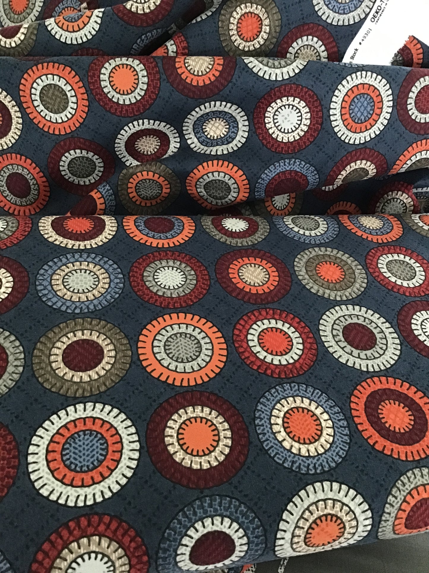 Prairie Gatherings Flannel by Primitive Gatherings for Moda, Indigo Penny Blocks Yardage 49301 16F