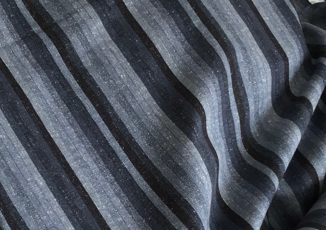 Prairie Gatherings Flannel by Primitive Gatherings for Moda, American Vertical Stripes sold by the Yard, Cut in One Continuous Cut 49310 17F