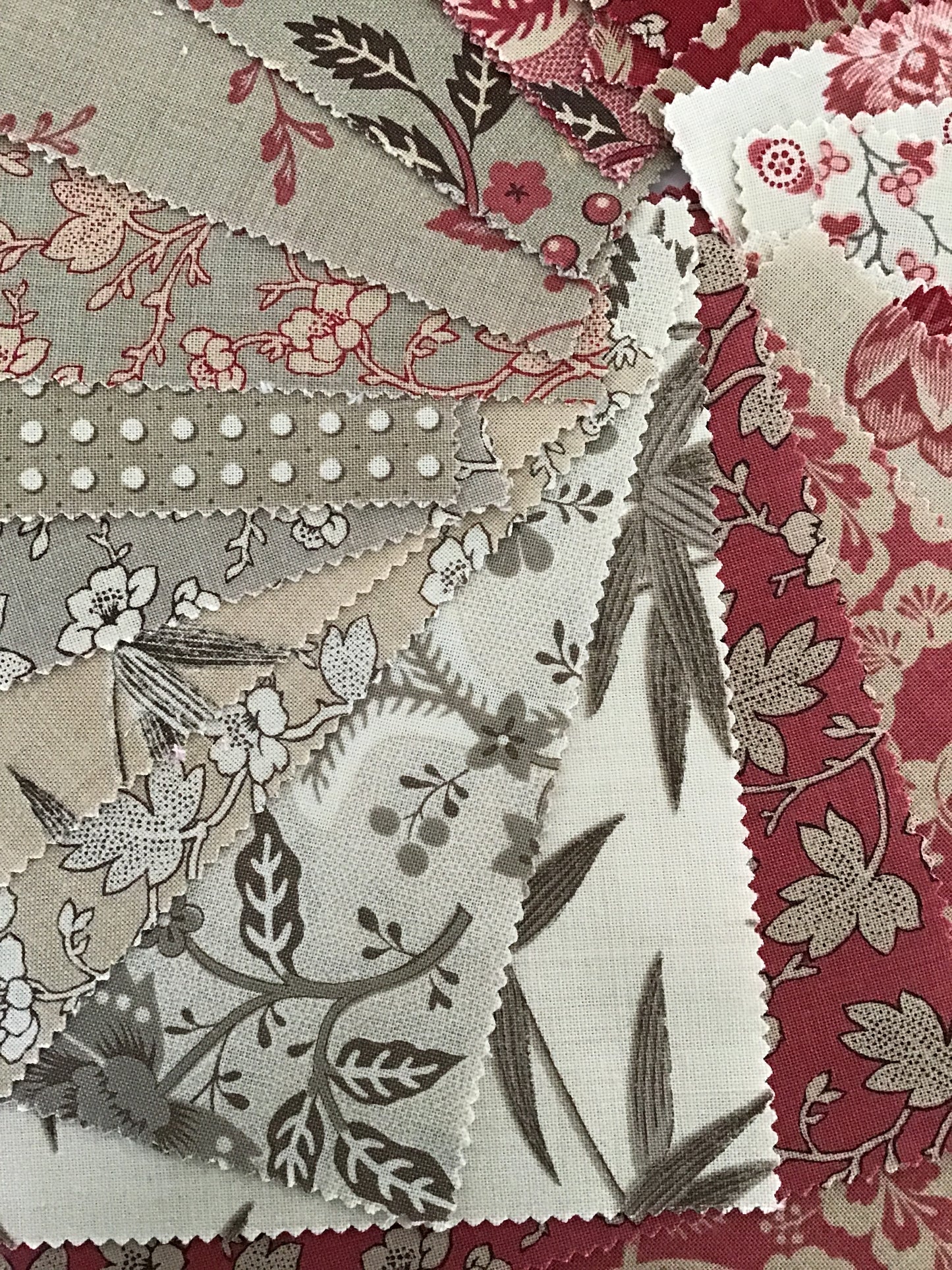 Rouenneries Trois Charm Pack by French General for Moda Fabrics