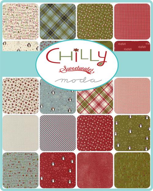 Chilly Charm Pack by Sweetwater for Moda Fabbrics