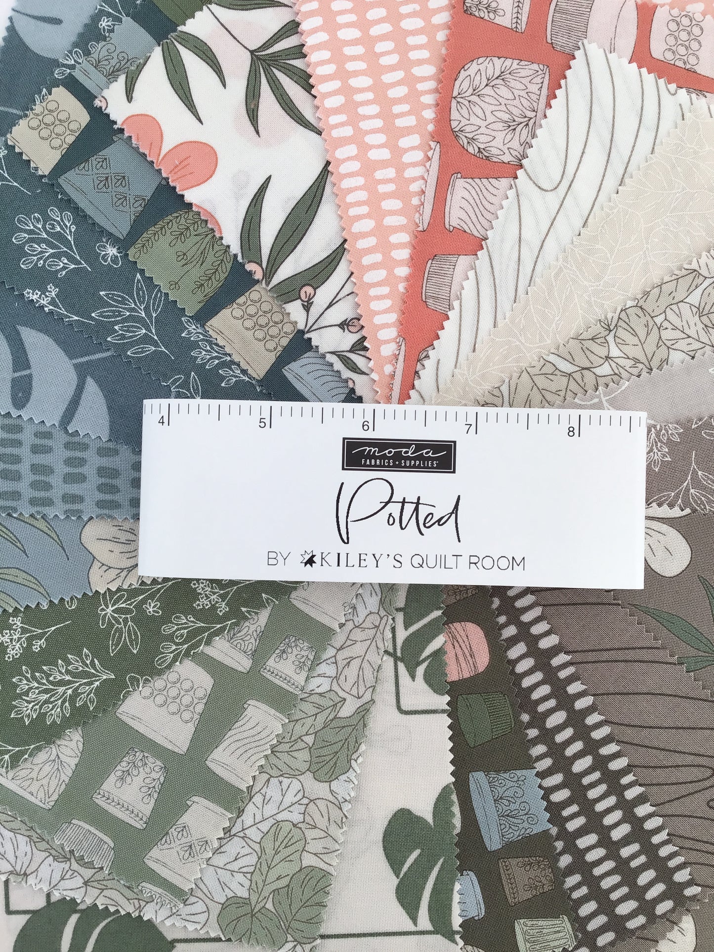 Potted Jelly Roll by Kiley's Quilt Room for Moda Fabrics