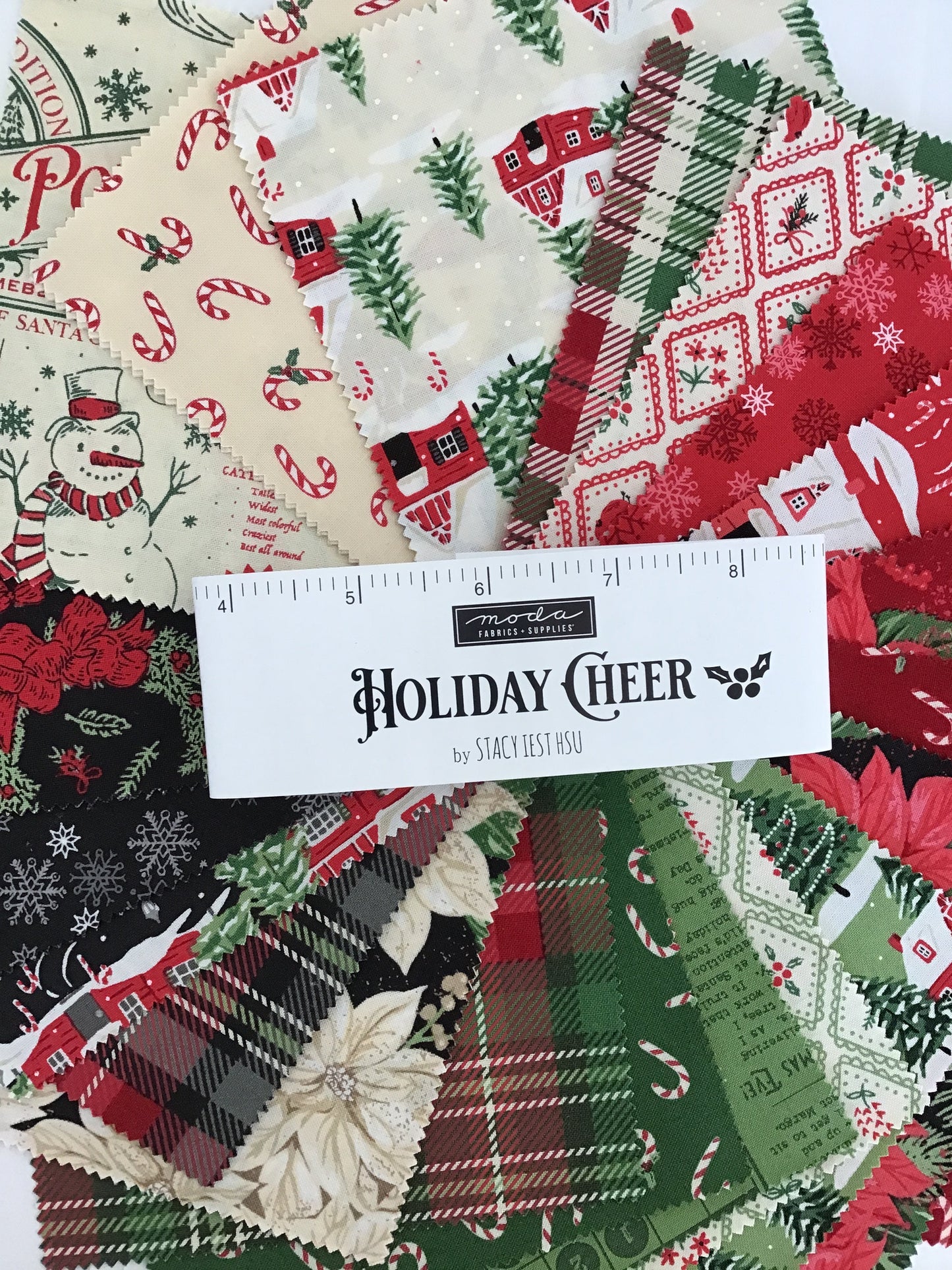 Holiday Cheer Charm Pack by Stacy Iest Hsu for Moda Fabrics