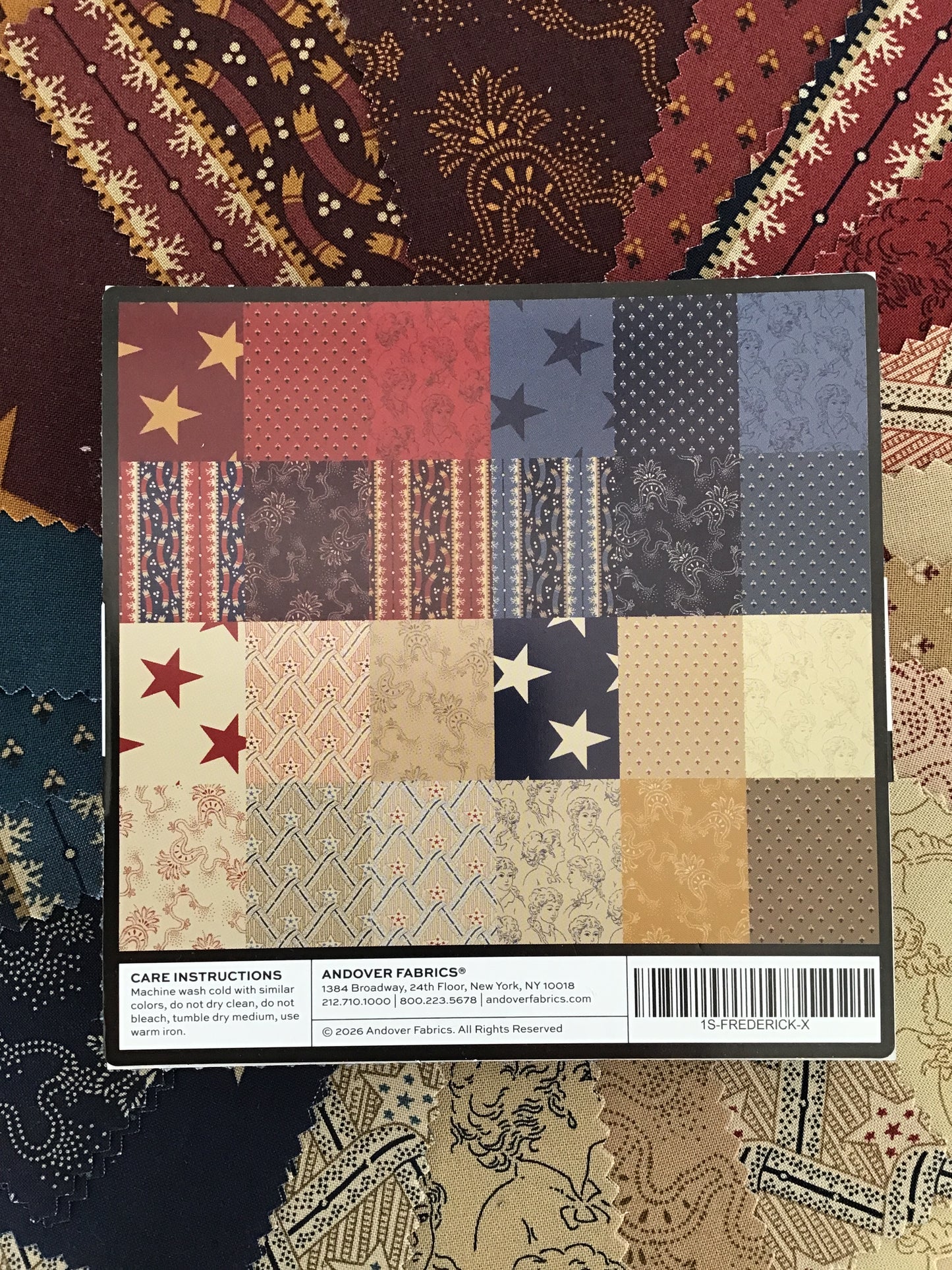 Fredericksburg Revisited Jelly Roll by Jo Morton for Andover Fabrics