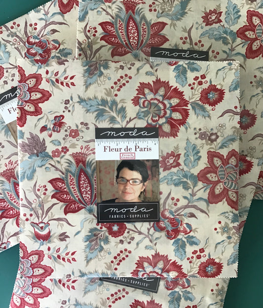 Fleur de Paris Layer Cake by French General for Moda Fabrics
