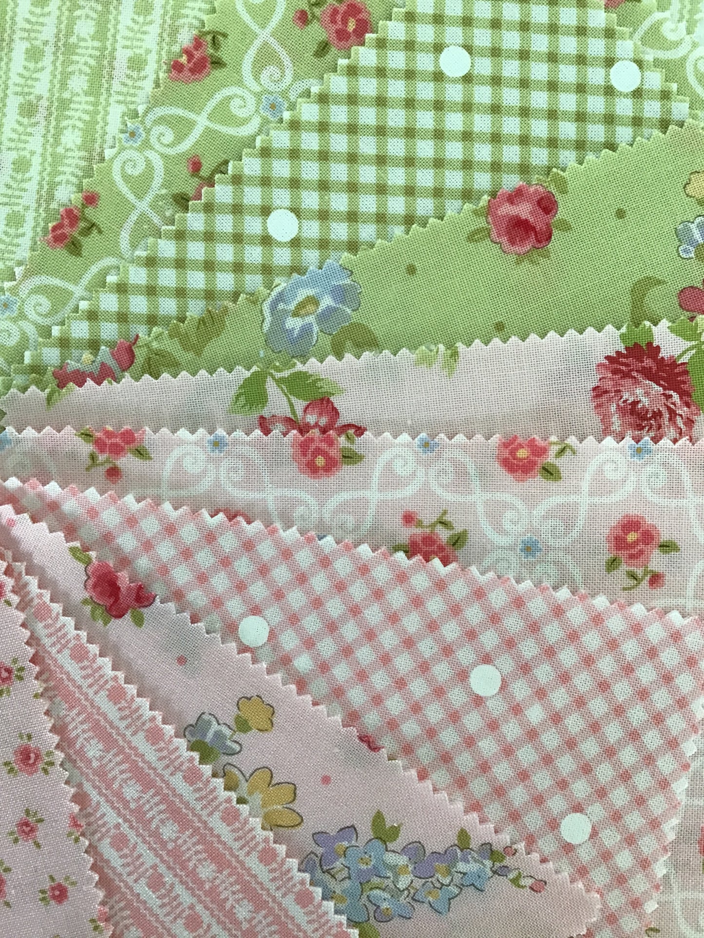 Memory Lane Charm Pack by Brenda Riddle for Moda Fabrics