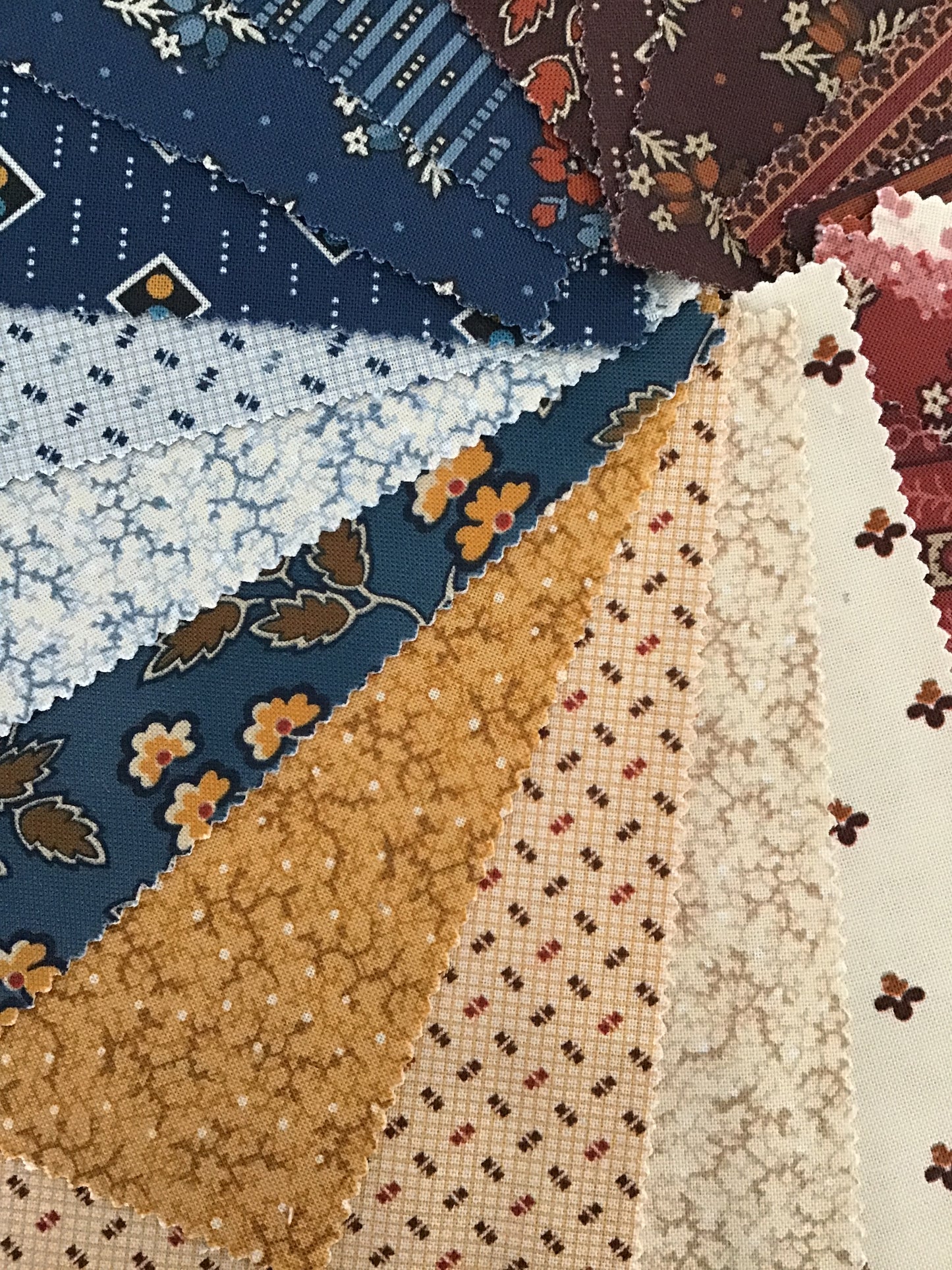 Pamelia's Path 1850-1880 Jelly Roll by Betsy Chutchian for Moda Fabrics