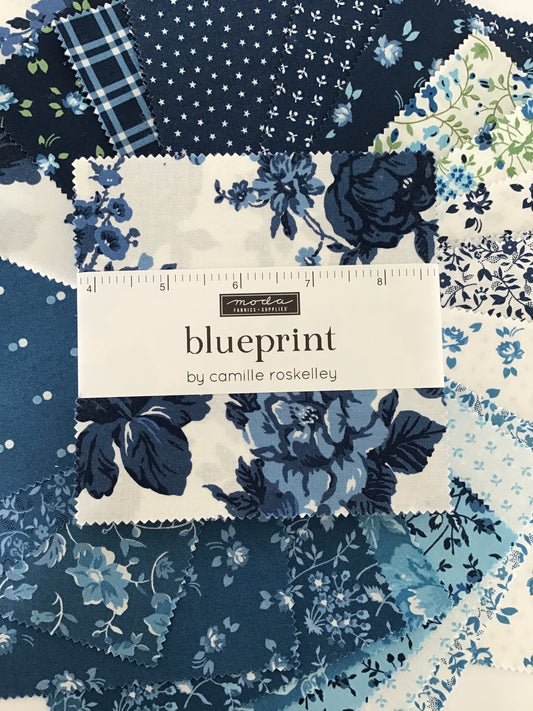 Blueprint Charm Pack by Camille Roskelley for Moda Fabrics