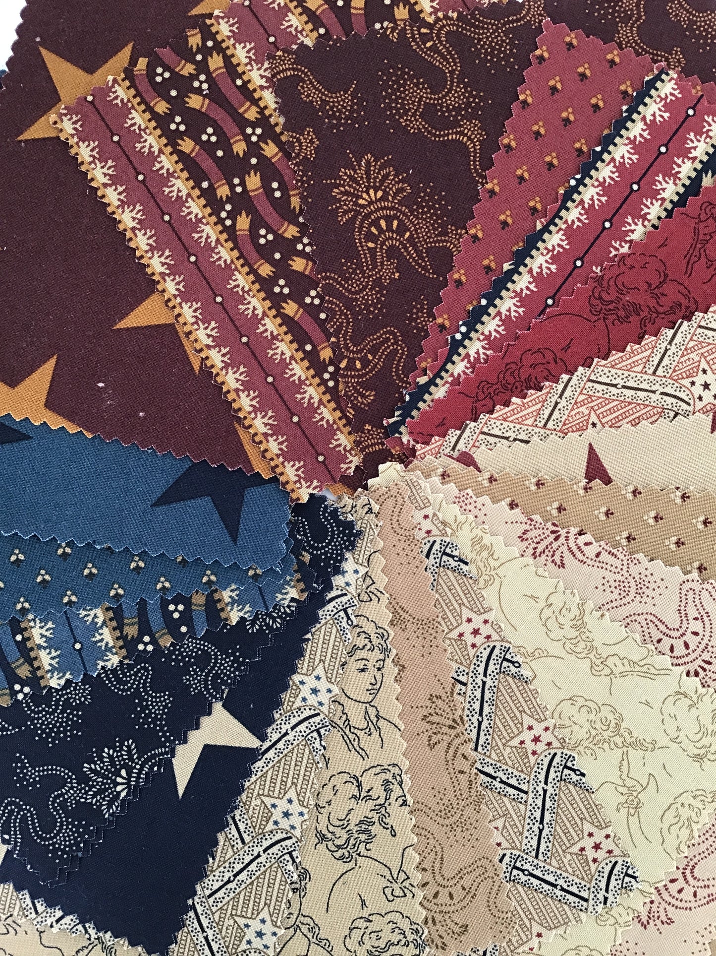 Fredericksburg Revisited Jelly Roll by Jo Morton for Andover Fabrics