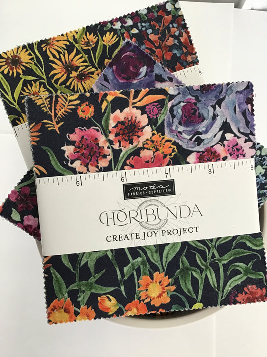 Floribunda Charm Pack by Create Joy Project for Moda Fabrics